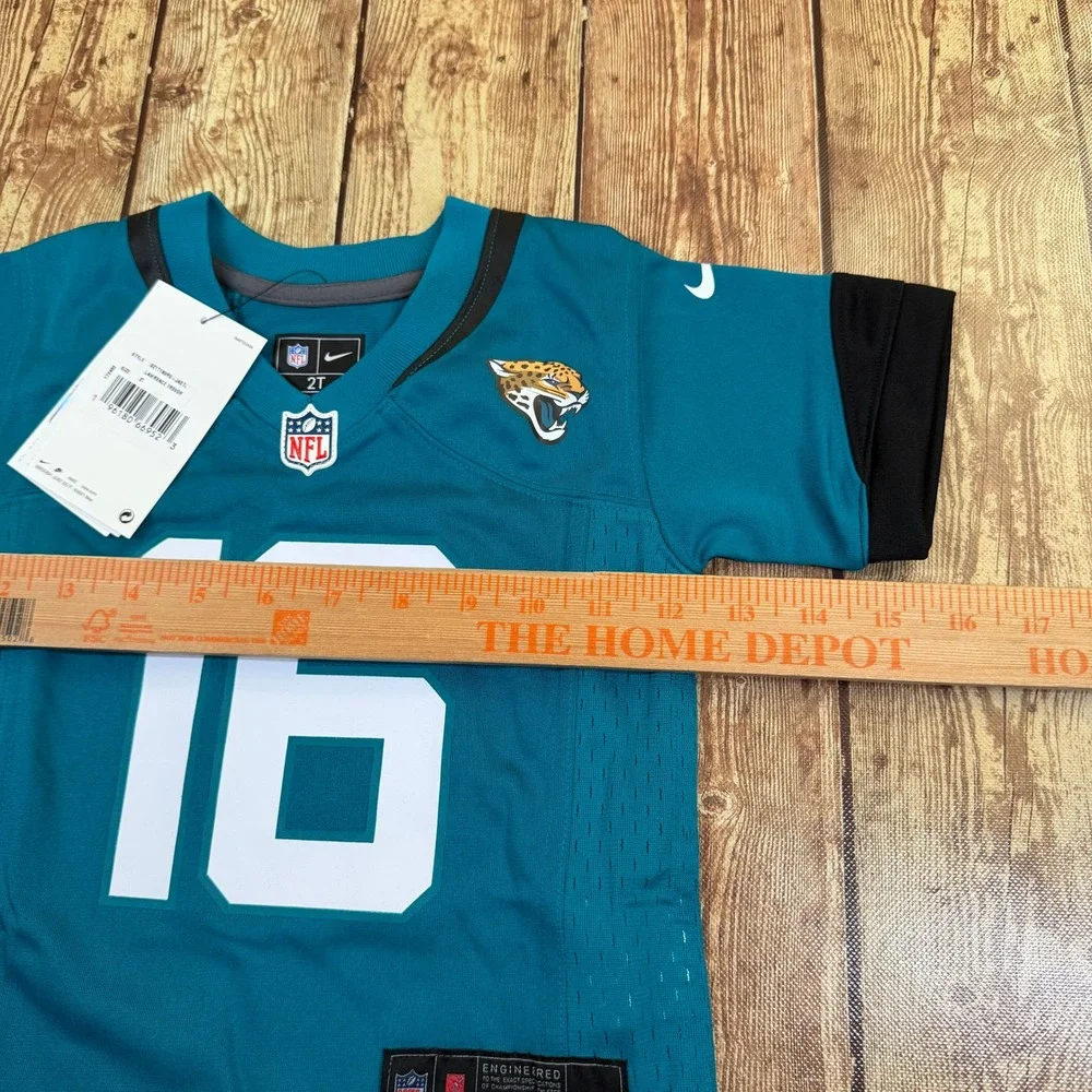 Nike Trevor Lawrence Jacksonville Jaguars Jersey Kids 2T Teal Football Sports